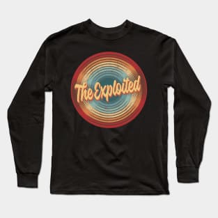 The Exploited Vintage Circle Long Sleeve T-Shirt